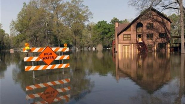 Flooded Louisiana