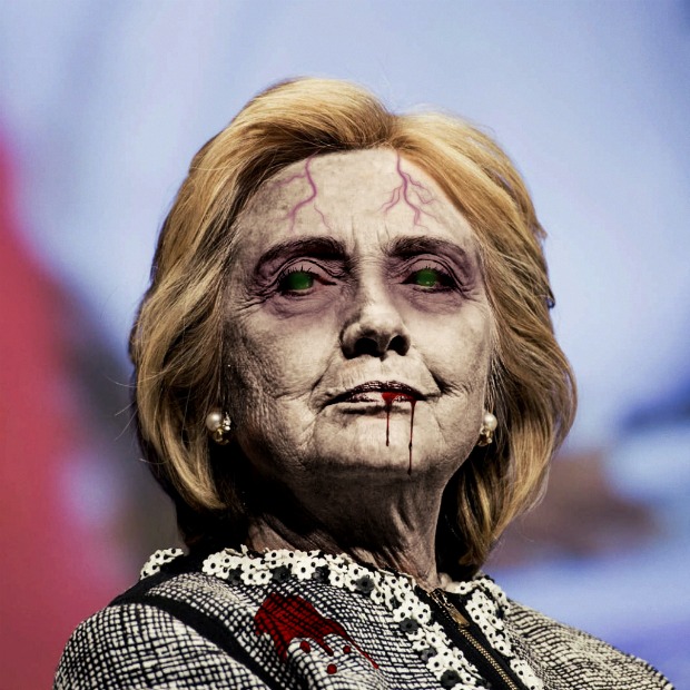 Smug Zombie Hillary